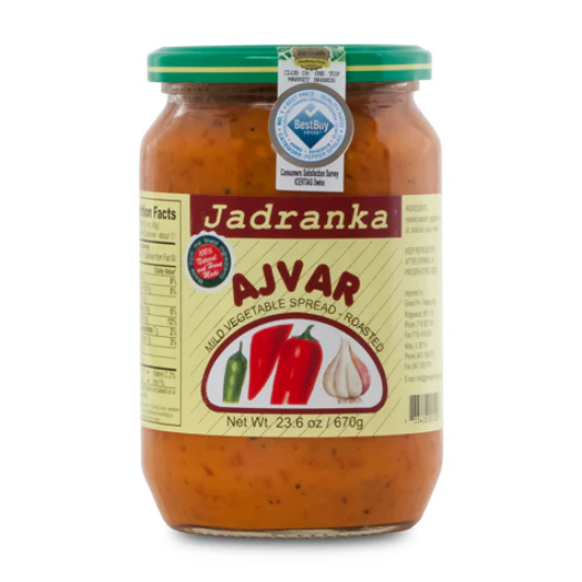 Ajvar Mild (Jadranka) 670g