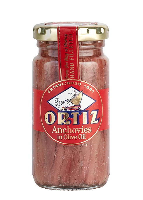 Anchovies in Olive Oil (Ortiz) 3.3 oz