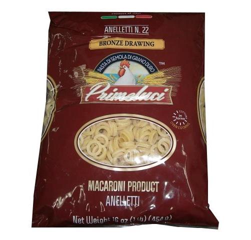 Anelletti No. 22 (Primeluci) 16 oz (1lb)