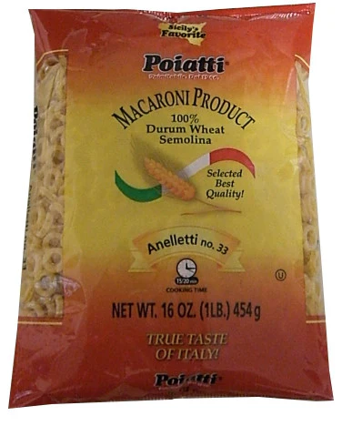 Anelletti No. 33 (Poiatti) 16 oz (1lb)