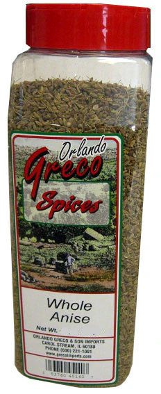 Anise Seeds, Whole (Orlando Spices) 16 oz