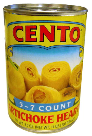 Artichoke Hearts, 5 to 7 count (Cento) 14 oz