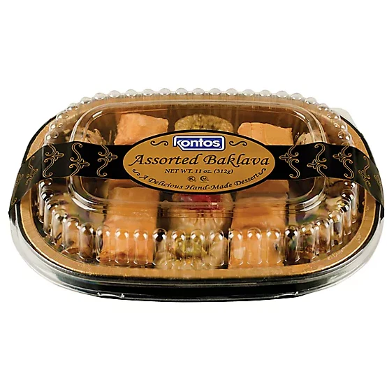 Assorted Baklava (Kontos) 11 oz