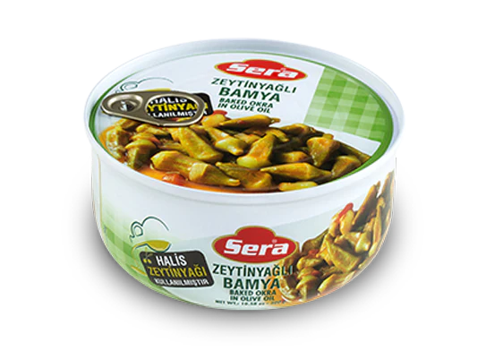 Baked Okra in Olive Oil (Sera) 10.58 oz (300g)