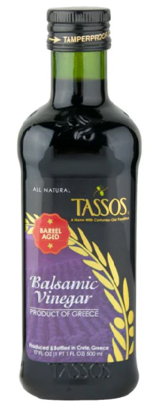 Balsamic Vinegar Barrel Aged (Tassos) 500 ml