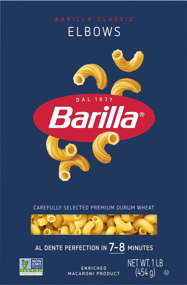 Barilla Elbows Pasta 1lb