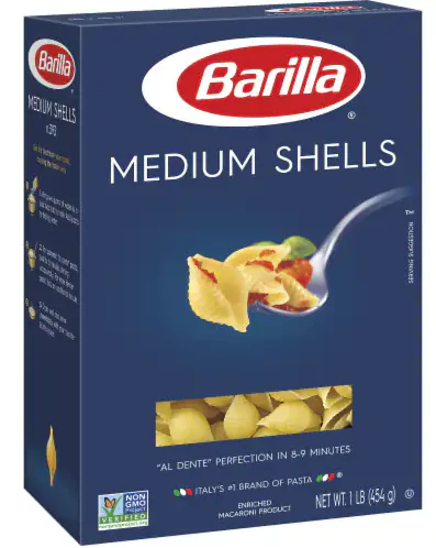 Barilla Medium Shells Pasta 1lb