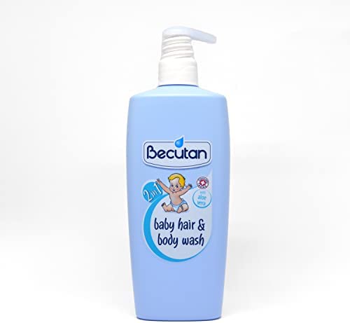 Becutan Baby Hair and Body Wash, 400ml