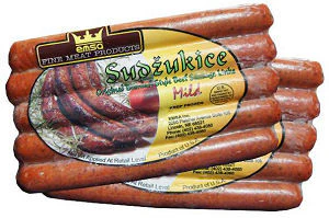 Beef Sausage Links - Sudzukice (EMSA) approx. 1.4 lb