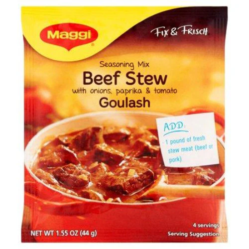 Beef Stew Gulash Mix, Fix & Frisch (Maggi) 44g - Image 2