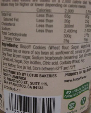 Biscoff Cookie Butter (Lotus) 14.1 oz (400g) - Image 3