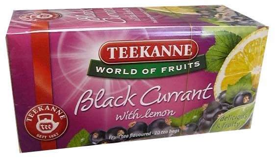 Black Currant with Lemon (Teekanne) 20 tea bags