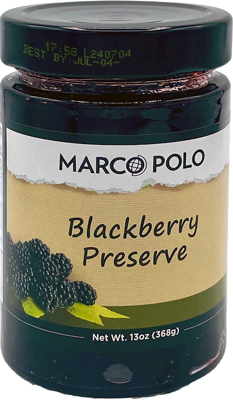 Blackberry Jam Preserve (MarcoPolo) 13 oz