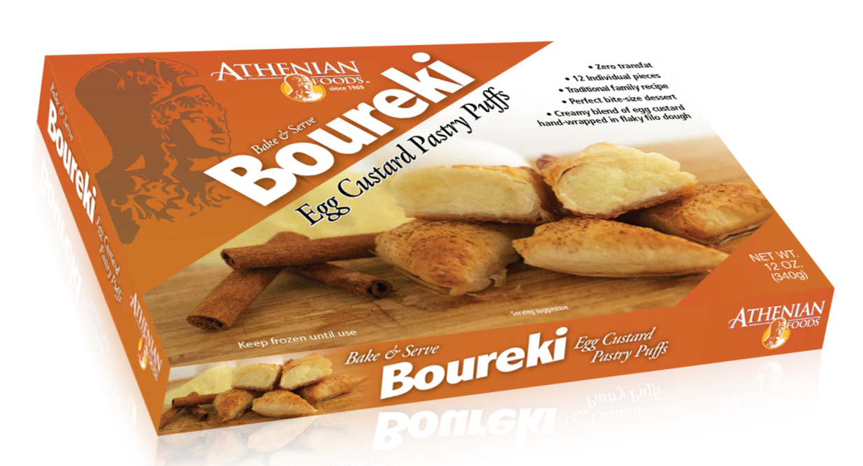 Boureki - Egg Custard Pastry Puffs (Athenian Foods) 12 oz