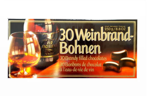Brandy Beans Filled Chocolates (Old Excellent) 8.8 oz