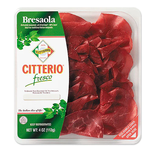 Bresaola, Sliced Beef Prosciutto (Citterio) 4 oz