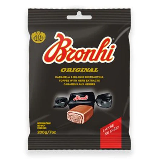 Bronhi Toffee, 200g (7oz)