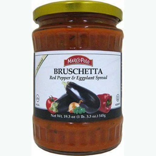 Bruschetta, Red Pepper and Eggplant Spread (marco polo) 19.3oz
