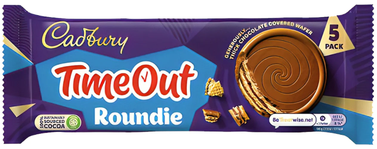 Cadbury Timeout Roundie Wafer, 150g