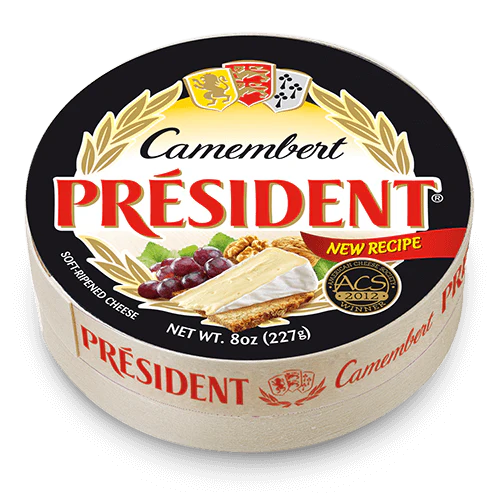 Camembert Round Soft-Ripened Cheese, 8oz(227g)
