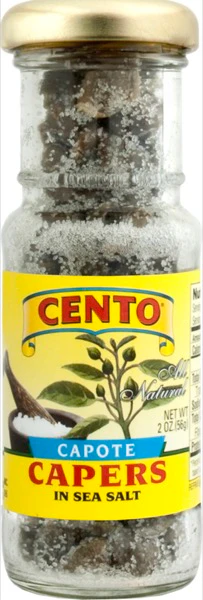 Capers in Sea Salt (Cento) 2 oz