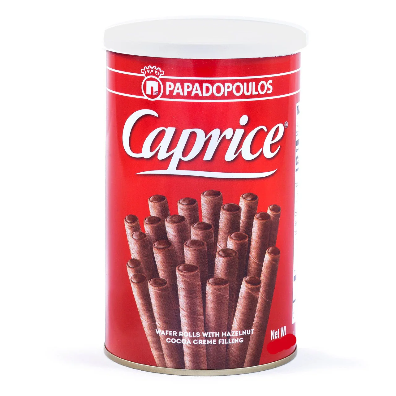 Caprice, Wafer Rolls with Hazelnut Cocoa Cream Filling, 4.05 oz (115g)