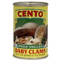 Cento Whole Shelled Baby Clams 10 oz (284 g)
