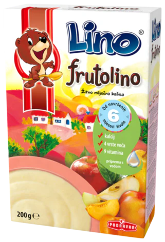 Cereal Flakes with Fruit- Frutolino, 7oz