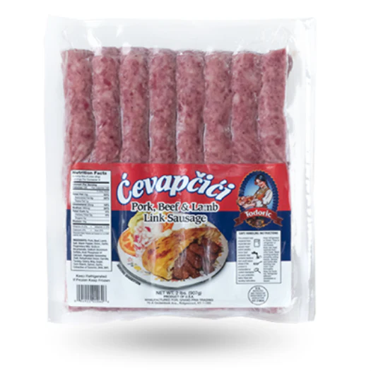 Cevapcici Sausage - Beef, Pork & Lamb (Todoric) 2.0 Lbs