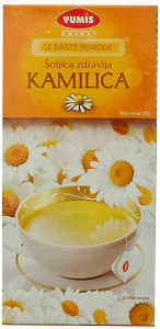 Chamomile Tea, Kamilica (Yumis) 20 tea bags, 20g