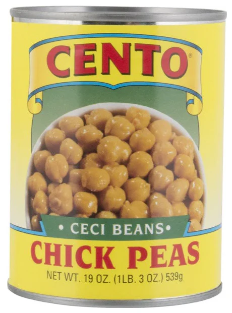 Chick Peas, Ceci Beans (Cento) 19 oz