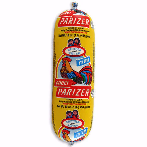 Chicken Bologna, Fully Cooked - Pileci Parizer (BaS) 1lb