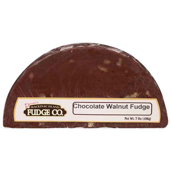 Chocolate Walnut Fudge (Devon's Mackinac Island) 6.5 oz