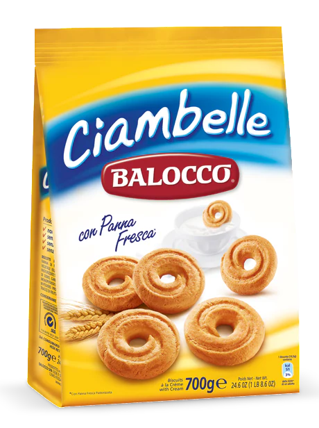 Ciambelle Biscuits (Balocco) 700g (24.6 oz)