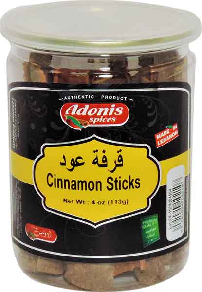 Cinnamon Sticks (Adonis) 4 oz (113g)