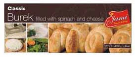 Classic Burek with Spinach and Cheese, 600g