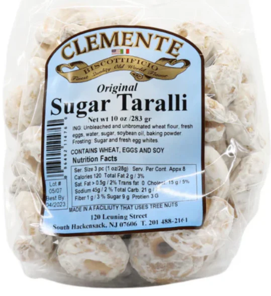 Clemente Sugar Taralli, 10 oz