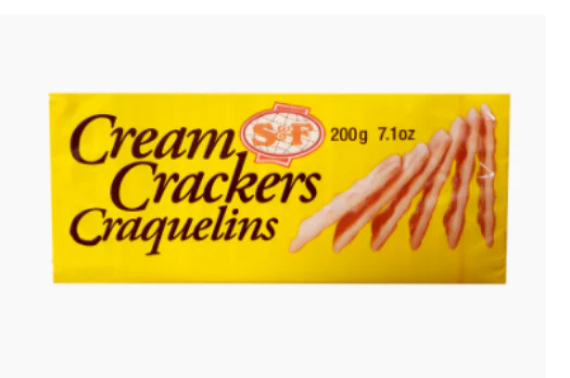 Cream Crackers (S&F) 7.1 oz