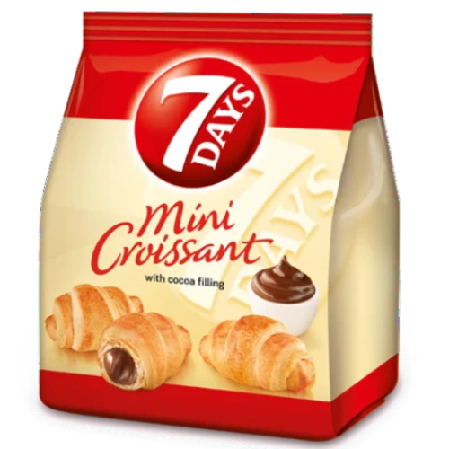 Croissants Mini with Cocoa Filling, 7 Days, 185g (6.53 oz)