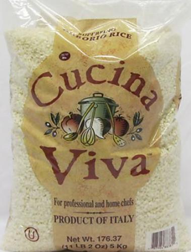Cucina Viva Arborio Rice, 5kg (11.02 lbs) Bag