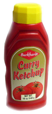 Curry Ketchup (Burkhardt) 19 oz (540g)