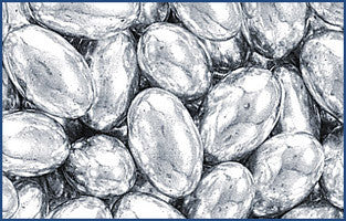 Decorative Silver Dragees, Rice, approx. 1.3oz