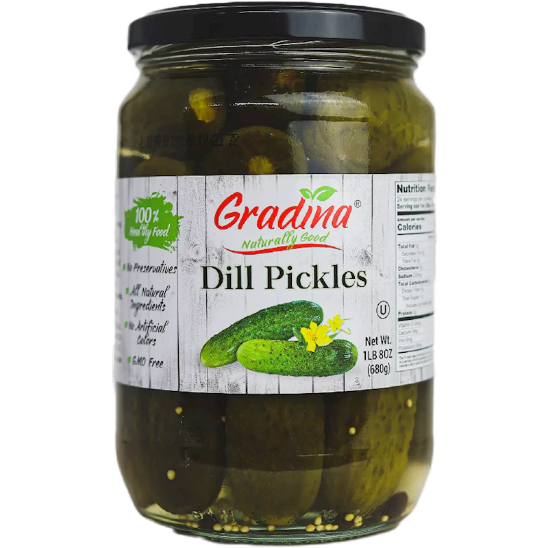 Dill Pickles (Gradina) 24oz