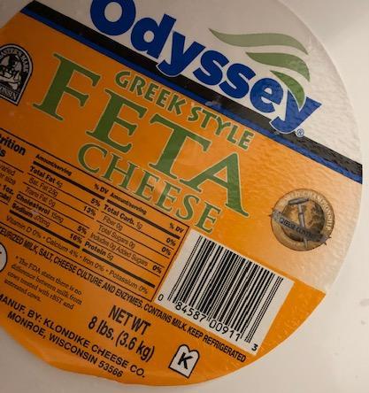 Domestic Greek Feta Cheese, 8lb bucket - Image 3