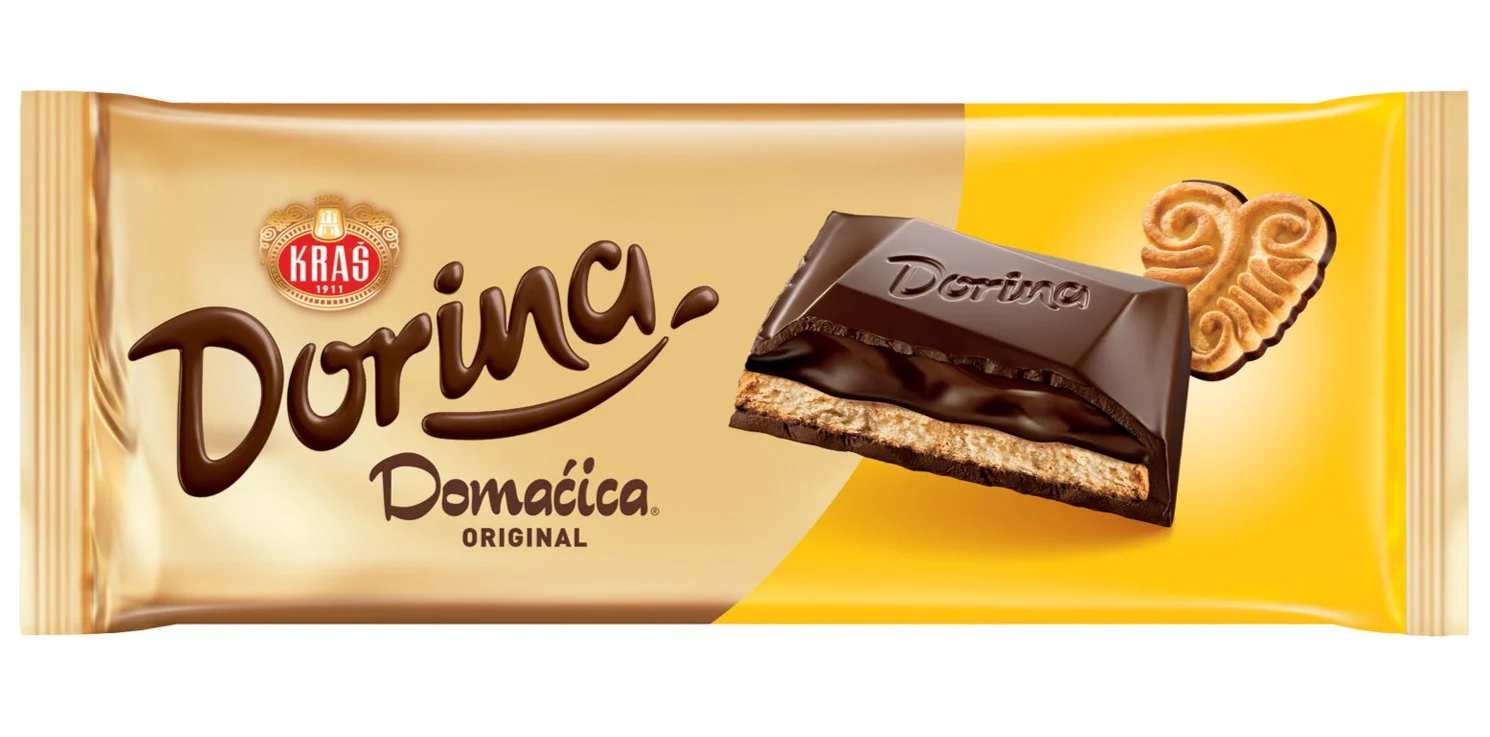 Dorina Domacica Chocolate Bar, 300g (10.58 oz)