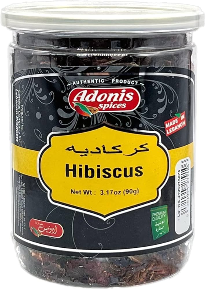Dry Hibiscus Flowers (Adonis) 3.17 oz (90g)