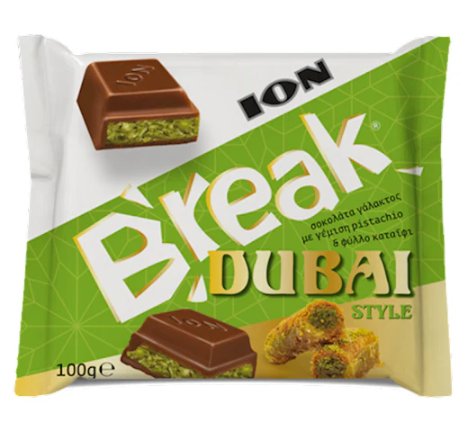 Dubai Style Chocolate, ION Break, 100g