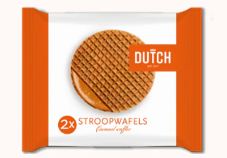 Dutch Stroopwafels, Caramel Waffles, CASE (16 x 80g) - Image 2