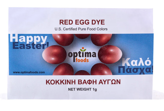 Egg Dye, Red (Optima) 1 pack