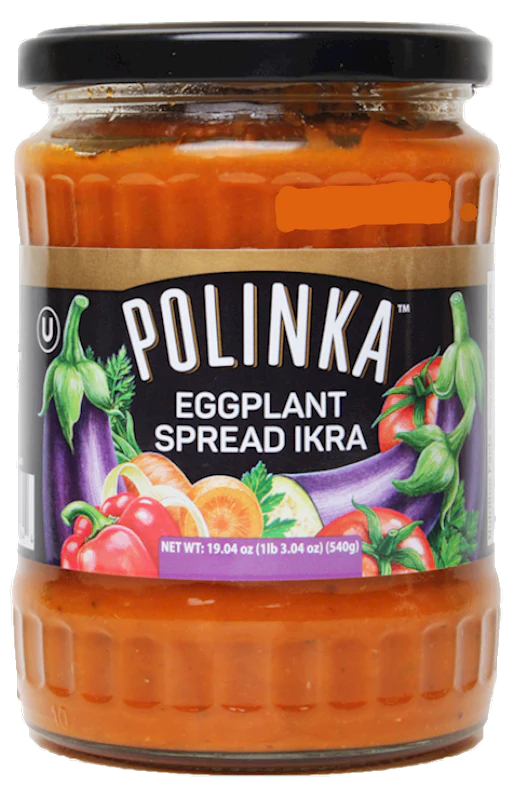 Eggplant Ikra, Eggplant Spread (Polinka) 19 oz